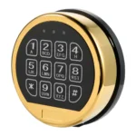 kcolefas electronic safe lock entry 30200, brass finish